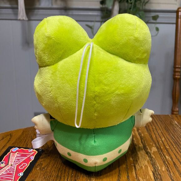 My Hero Academia X Sanrio Keroppi X Asui 8” Plush Hot Topic Hello Kitty Friends - Picture 2 of 5